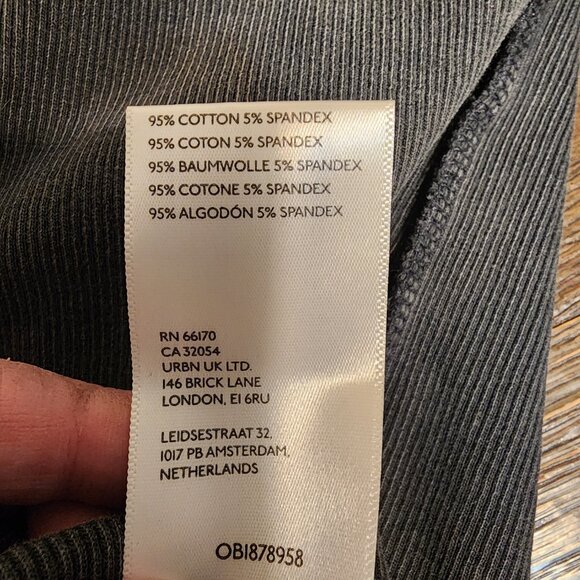 Free People Ever Had Tee Black Med- Small Hole - Picture 10 of 12